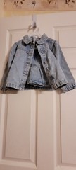 Toddler Girl Jean Jacket & Skort Size 3T 7 For Mankind NWOT #26-613