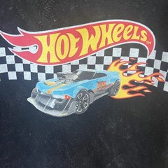 Hot Wheels Hoodie Kids 18 Months Distress Wash