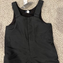 Toddler Black Insulated Snow Bib Children’s Place size 4T NWT