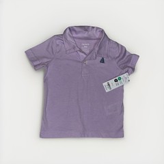 Carter’s 9 months Unisex Polo T-Shirt Purple New With Tags