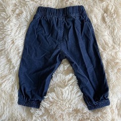 Just One You by Carter’s Baby 2pc Set 9M Plaid Bodysuit Blue Pants Flannel