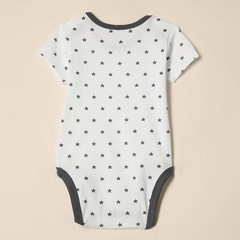 Amazon Essentials Unisex Boys Girls Babies Short-Sleeve Star Bodysuit 6M