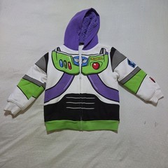 Disney Pixar Toy Story Buzz Lightyear Hoodie Jacket for Kids Size 5T Pixar