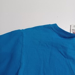 Fruit Of The Loom Girls S Blue Crew T-Shirt Sleeve I Run On Jesus & Cupcakes
