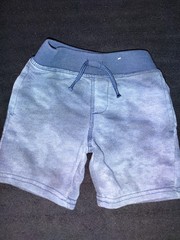 Garanimals Blue Jogger Shorts 3T Boys Drawstring Elastic Waist Cotton Blend