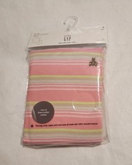 NWT Baby Gap Pink Stripe Rib Knit Short Pajamas PJs 2PC Toddler Girl