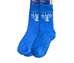 2x Old Navy Socks 3T-5T Hanukkah Baby Cozy Large NWT Non-Slip Grips 2-pairs