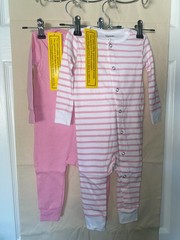 HANES Ultimate FLEXY One Piece Set Pink NEW Size 6-12m