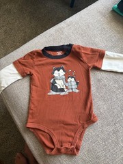 2T one piece long sleeve