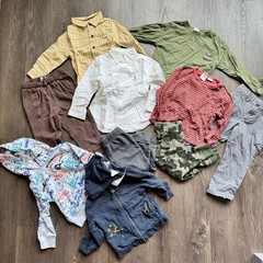 Toddler Baby Boy 2T Clothes Lot 10 Pc Fall Spring Bundle Set Zara Ralph Lauren