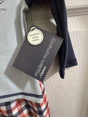 Boys Swimming Shirt And Trunks- Size 12M
