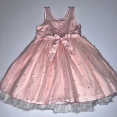 AMERICAN PRINCESS Ruffle Pageant Party Dress Size 4T soft pink beaded layers!