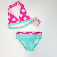 Ocean Pacific Polka Dot Baby Girls Swimsuit 2 Piece Size (3M,6M,18M)