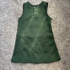 NFL Team Apparel New York Jets Girls 18 Months Cheerleader Dress Green Pleated