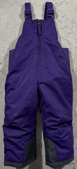 Arctix Toddler Chest High Insulated Ski Snow Bib Overalls 18 Months Purple 5K