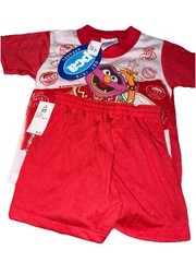Vintage Muppets Animal Pajama Set 2T Deadstock NWT Muppet Mania PCA Apparel