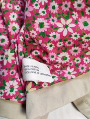Baby Gap Toddler Girls Khaki Floral Jacket, Size 5 Years