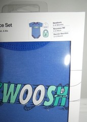 Nike Baby 3-Piece Gift Set Bodysuit Bib Cap Boxed Infant 0-6M NWT