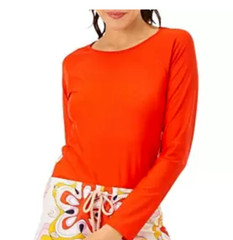 Vilebrequin Women’ Fly Rash Guard Top Sun Cream Oil Resistant Nefle Size XL 2154