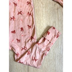 Wildbird Faline CloudBlend™ Footed Pajamas Zip Footie Sleeper 6-12 Month NWOT
