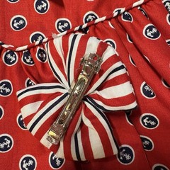 Sandy Loren Red/White/Blue Anchor Petticoat Dress Size 2-4 NWT Americana Coastal