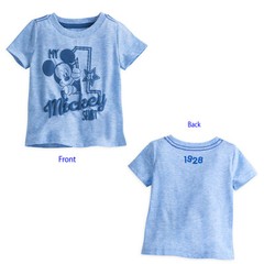 Authentic Disney Store “My First” Mickey Mouse T Shirt Tee Boys Size 3-6 Months