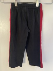Nike Toddler Boys Cotton Blend Cozy Fleece Elastic Waist Pull On Pants Black 2T