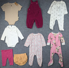 Clothing Lot Baby Girls 6M Ralph Lauren Preppy Beaufort Pink Cotton Organic Peru