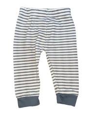 Primark 2 Piece Pajama Set Long Sleeve And Pants Blue White Striped 6-9 Month