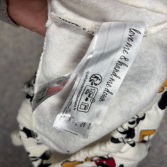 Disney Primark Mickey Mouse Sweatshirt Toddler 18-24M Cream Pullover Excellent