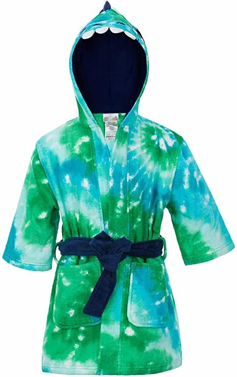 Saint Eve St. Eve Kids Beach Swim Cover-Up 100%COTTON GREEN SIZE XXS 3/4