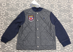New Polo Ralph Lauren Little Boy’s Hybrid Snap-Front Jacket – Size 2 / 2T