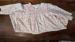 Kissy Kissy Floral Dress Size 18-24 months made of 100% Peruvian Pima Cotton