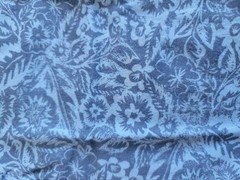 Cherokee 18 months Button Down Printed Short Sleeve Blue Shirt baby toddler boy