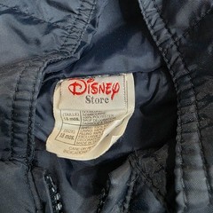Vintage Ski Pooh Disney Store Winnie the Pooh Puffer Jacket Hood Navy Size 18M