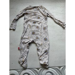 Magnetic Me Celestial Sun Moon Star Footie Pajama 3-6 Months Modal Sleeper