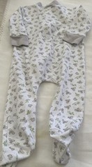 Magnolia Baby Boy 9 M Footed Outfit 100% Pima Cotton Koalas Bamboos Print Zipper