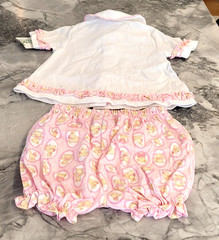 GREEN DOG Platinum Baby Teddy/Bunny 2 pc Pants & Top;Girl Clothes Outfit Set 18m