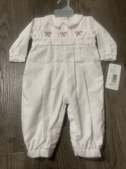 Petit Ami 6 Months Candy Cane Dressy Long-all NWT