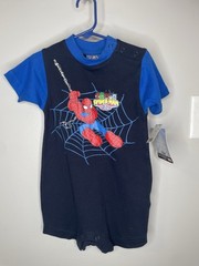 Vintage 2004 Spider-man and Friends Outfit 24 months romper Marvel Super Hero