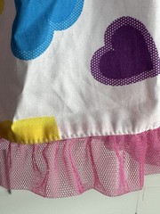 Baby Girls 24 mo ~ Blueberi Boulevard Hearts & Tulle Dress ~ White Pink Purple