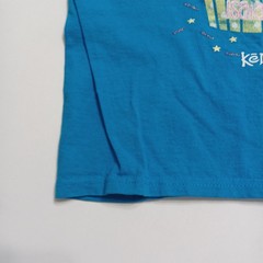 Fruit Of The Loom Girls S Blue Crew T-Shirt Sleeve I Run On Jesus & Cupcakes