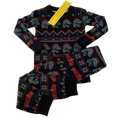 Hanna Andersson Organic Cotton Dinosaur Pajama Set. Size 3 Years, 90 cm