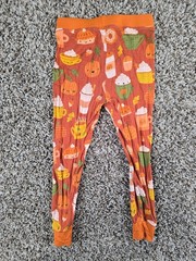 Little Sleepies two-piece pajama set limited-edition Pumpkin Spice print 18-24M