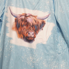 New Boutique Girls 3T Highland Cow Bell Pants Set Outfit Long Sleeve Outfit