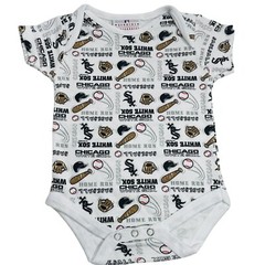 MLB Chicago White Sox Logo Team Athletics Baby 0 To 3 Months One Piece Baseball