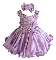 Jenniferwu Toddler Baby Girl Birthday Outfit Princess Dress Flower Wedding Dress