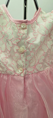 Jona Michelle Formal Dress Girls Size 3T Layered Pink Chiffon Party Holiday READ
