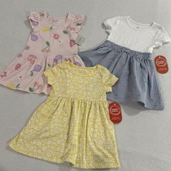 Toddler Girl 2T Mixed Lot Spring Summer Outfits Dress Tank Shorts Sleep Set NEW