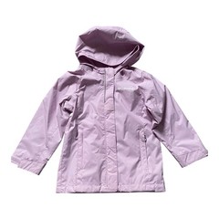 Columbia Hooded Raincoat Toddler Girl Size 3T Lilac Mesh Lined Pockets